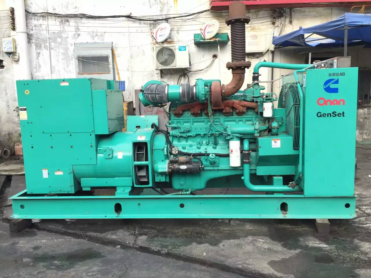 醴陵租赁发电机-柴油发电机不正常冒烟的原因